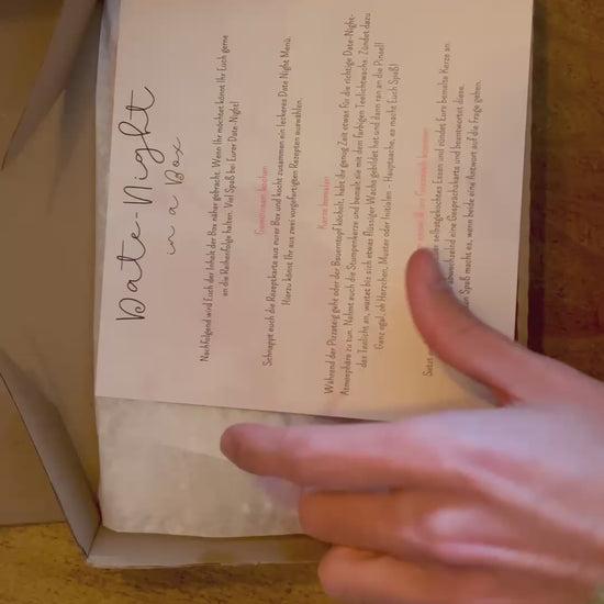 Auspacken des Inhalts der Box